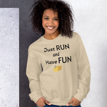 Load image into Gallery viewer, Just Run Barn Hunt Sweatshirts - Light
