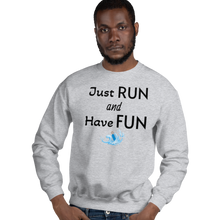 Load image into Gallery viewer, Just Run Dock Diving Sweatshirts - Light