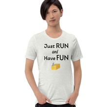 Load image into Gallery viewer, Just Run & Have Fun Barn Hunt T-Shirts - Light
