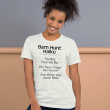 Load image into Gallery viewer, Barn Hunt Haiku T-Shirts - Light