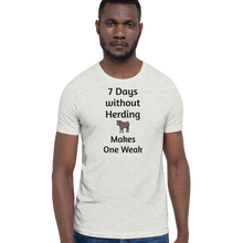 Load image into Gallery viewer, 7 Days Without Cattle Herding T-Shirts - Light