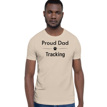 Load image into Gallery viewer, Proud Tracking Dad T-Shirts - Light