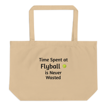 Load image into Gallery viewer, Time Spent at Flyball X-Large Tote/ Shopping Bags

