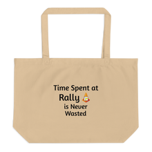 Load image into Gallery viewer, Time Spent at Rally X-Large Tote/ Shopping Bags
