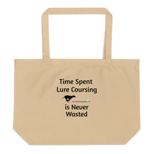 Load image into Gallery viewer, Time Spent Lure Coursing X-Large Tote/ Shopping Bags