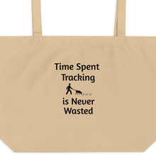 Load image into Gallery viewer, Time Spent Tracking X-Large Tote/ Shopping Bags