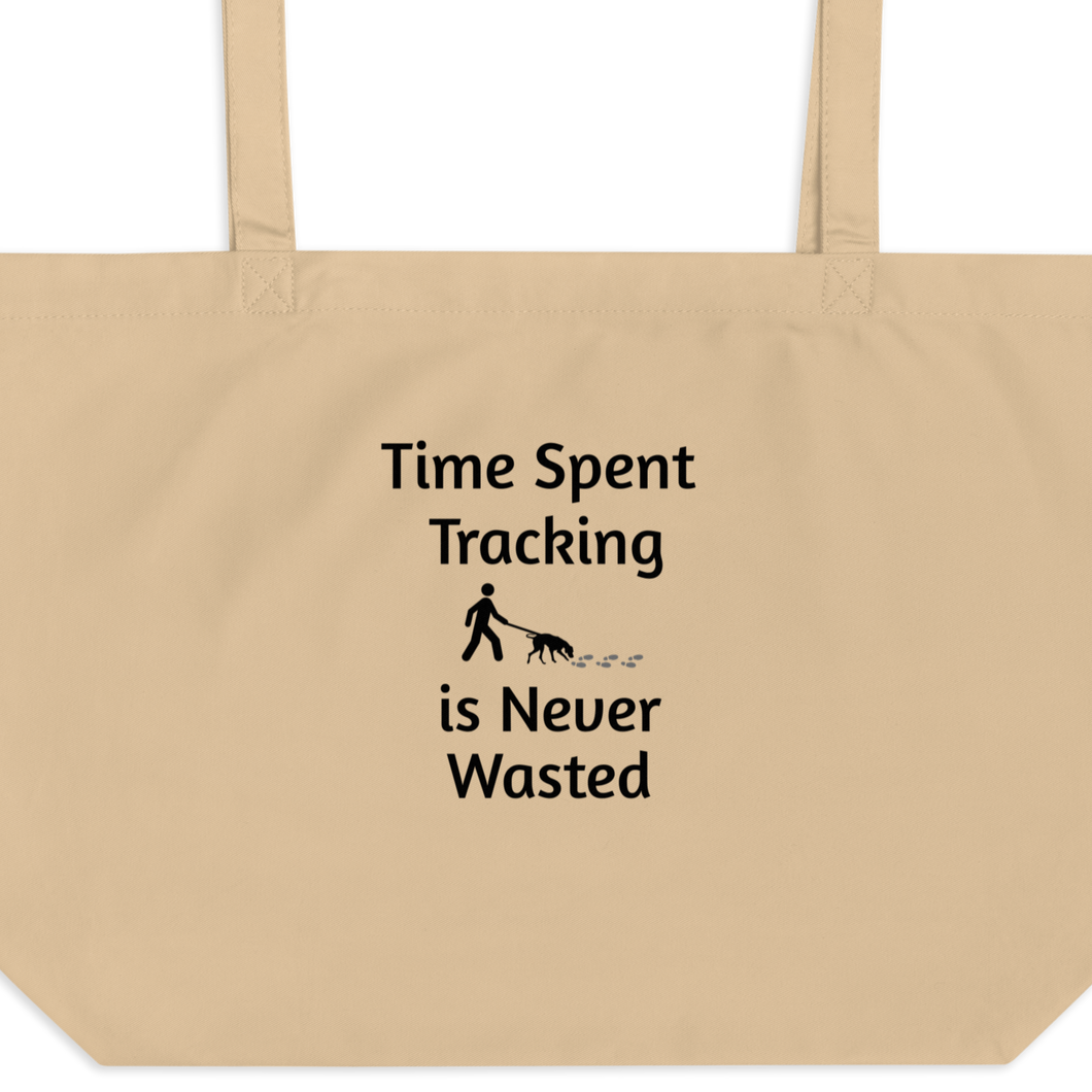 Time Spent Tracking X-Large Tote/ Shopping Bags
