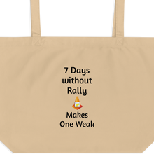 Load image into Gallery viewer, 7 Days Without Rally X-Large Tote/ Shopping Bags
