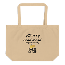 Load image into Gallery viewer, Good Mood by Barn Hunt X-Large Tote/ Shopping Bags