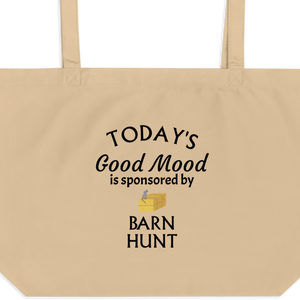 Good Mood by Barn Hunt X-Large Tote/ Shopping Bags