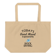 Load image into Gallery viewer, Good Mood by Dock Diving X-Large Tote/ Shopping Bags