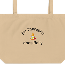 Load image into Gallery viewer, My Therapist Does Rally X-Large Tote/ Shopping Bags