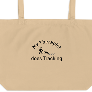 My Therapist Does Tracking X-Large Tote/ Shopping Bags