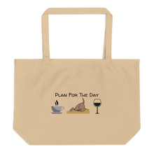 Load image into Gallery viewer, Plan for the Day - Earthdog X-Large Tote/ Shopping Bags