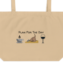 Load image into Gallery viewer, Plan for the Day - Earthdog X-Large Tote/ Shopping Bags