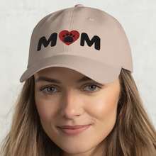 Load image into Gallery viewer, Mom w/ Dog Paw in Heart Light Hats