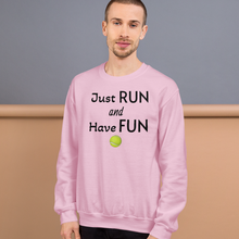 Load image into Gallery viewer, Just Run Tennis Ball Sweatshirts - Light