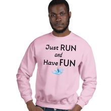 Load image into Gallery viewer, Just Run Dock Diving Sweatshirts - Light