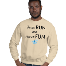 Load image into Gallery viewer, Just Run Dock Diving Sweatshirts - Light