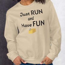 Load image into Gallery viewer, Just Run Barn Hunt Sweatshirts - Light