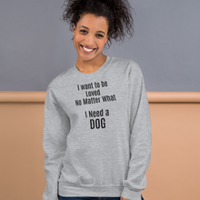 Load image into Gallery viewer, Loved No Matter What Sweatshirts - Light