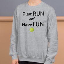 Load image into Gallery viewer, Just Run Tennis Ball Sweatshirts - Light