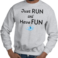 Load image into Gallery viewer, Just Run Dock Diving Sweatshirts - Light