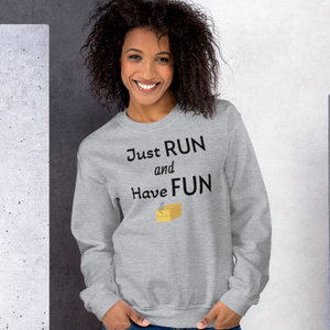 Just Run Barn Hunt Sweatshirts - Light