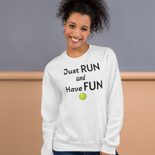 Load image into Gallery viewer, Just Run Flyball Sweatshirts - Light
