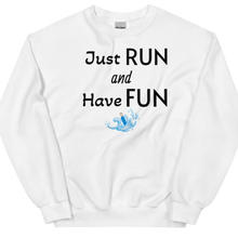 Load image into Gallery viewer, Just Run Dock Diving Sweatshirts - Light