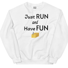 Load image into Gallery viewer, Just Run Barn Hunt Sweatshirts - Light
