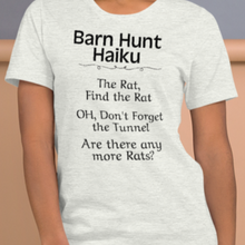 Load image into Gallery viewer, Barn Hunt Haiku T-Shirts - Light