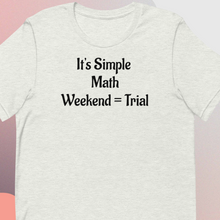Load image into Gallery viewer, It's Simple Math Trial T-Shirts - Light