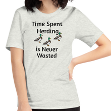 Load image into Gallery viewer, Time Spent Duck Herding T-Shirts - Light