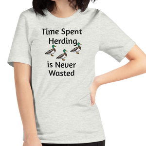 Time Spent Duck Herding T-Shirts - Light