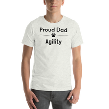 Load image into Gallery viewer, Proud Agility Dad T-Shirts - Light