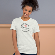 Load image into Gallery viewer, My Greatest Blessing Has 4 Paws (singular) T-Shirts - Light