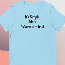 Load image into Gallery viewer, It's Simple Math Trial T-Shirts - Light