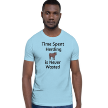 Load image into Gallery viewer, Time Spent Cattle Herding T-Shirts - Light