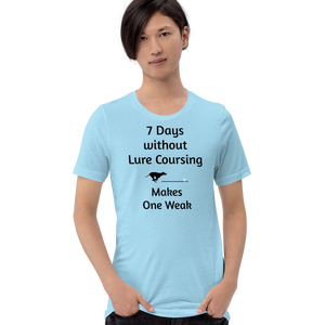 7 Days Without Lure Coursing T-Shirts - Light