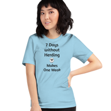 Load image into Gallery viewer, 7 Days Without Sheep Herding T-Shirts - Light
