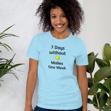 Load image into Gallery viewer, 7 Days Without a Tennis Ball T-Shirts - Light