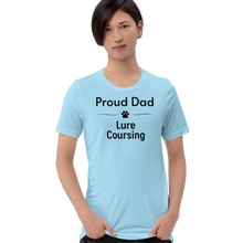 Load image into Gallery viewer, Proud Lure Coursing Dad T-Shirts - Light