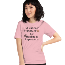 Load image into Gallery viewer, Cattle Herding is Importanter T-Shirts - Light