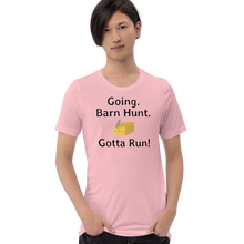 Load image into Gallery viewer, Going. Barn Hunt. Gotta Run T-Shirts - Light