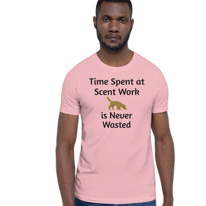 Time Spent at Scent Work T-Shirts - Light
