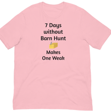 Load image into Gallery viewer, 7 Days Without Barn Hunt T-Shirts - Light
