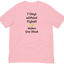 Load image into Gallery viewer, 7 Days Without Flyball T-Shirts - Light
