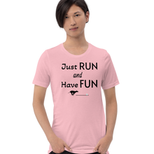 Load image into Gallery viewer, Just Run & Have Fun Lure Coursing T-Shirts - Light
