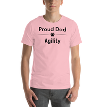 Load image into Gallery viewer, Proud Agility Dad T-Shirts - Light
